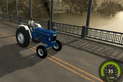 Легендарний Трактор Ford 6600 для Farming Simulator 25 — Реалістична КПП 32 км/год — 3