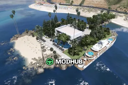 Пляжна вілла Мільйонера (Ymap / Menyoo) для GTA 5