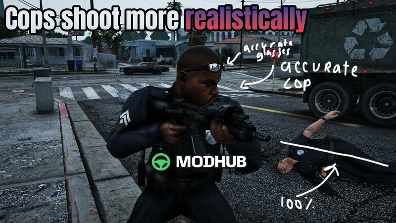 Realistic NPC Accuracy for GTA 5