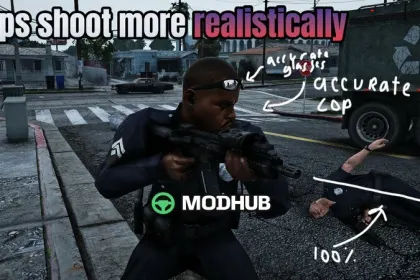 Realistic NPC Accuracy for GTA 5 — 5
