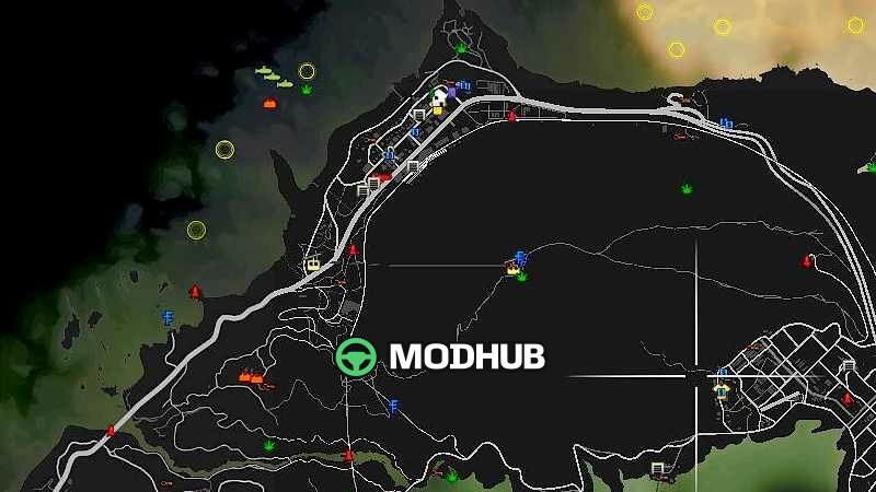 Іконки колекцій на мапі 1.1 для GTA 5