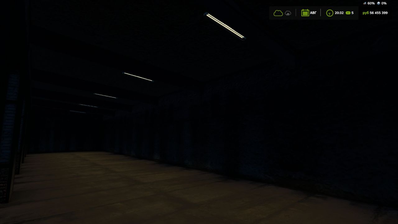 Stylowy Brick Old Garage — Ceglana Retro-Garaż z Wrotami do Farming Simulator 25