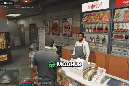 Hunger & Thirst V: Immersive Update for GTA 5 — 2