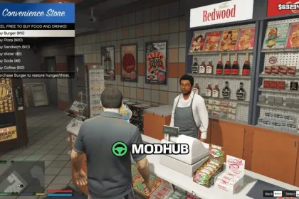 Hunger & Thirst V: Immersive Update for GTA 5 — 3
