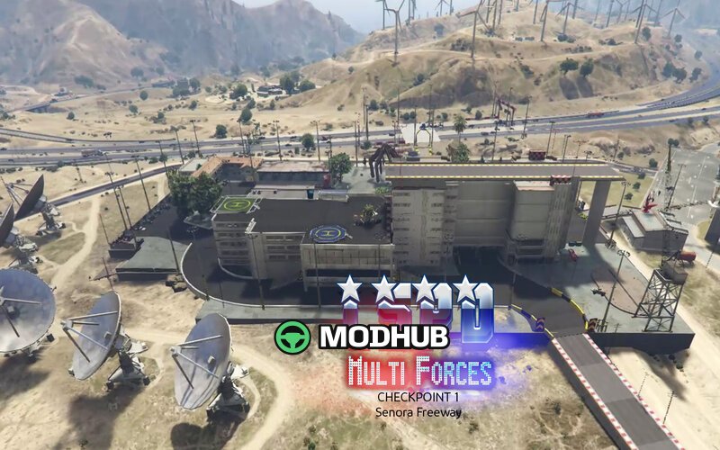 LSPD Multi Forces 1 Menyoo / Ymap для GTA 5