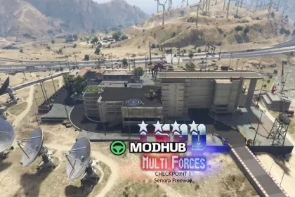 LSPD Multi Forces 1 Menyoo / Ymap для GTA 5 — 2
