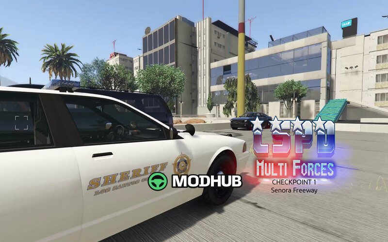 LSPD Multi Forces 1 Menyoo / Ymap для GTA 5