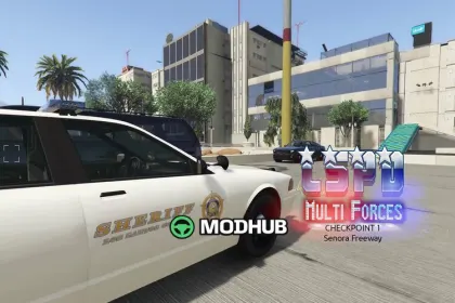 LSPD Multi Forces 1 Menyoo / Ymap для GTA 5 — 3