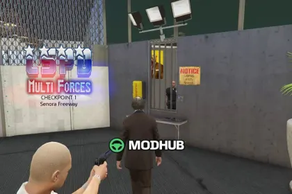 LSPD Multi Forces 1 Menyoo / Ymap для GTA 5 — 4