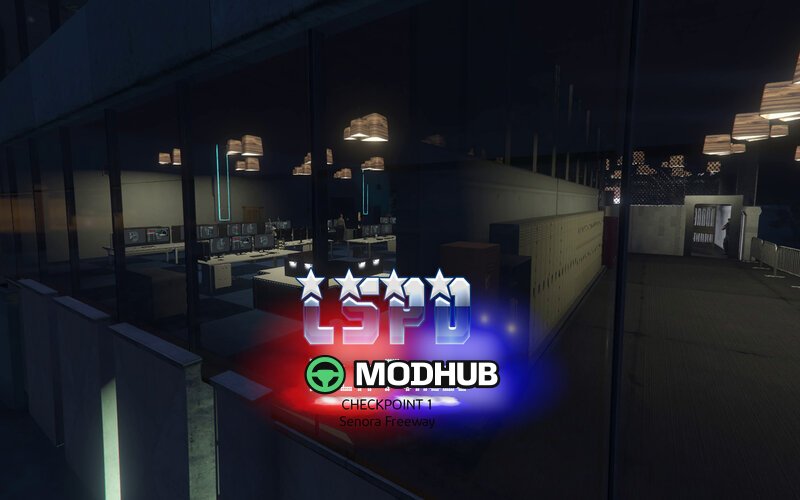 LSPD Multi Forces 1 Menyoo / Ymap для GTA 5