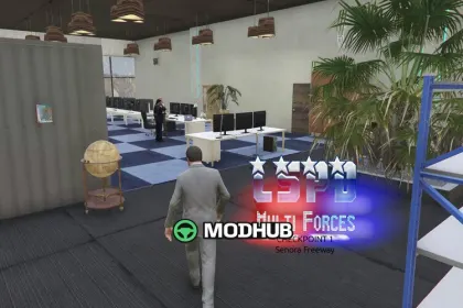 LSPD Multi Forces 1 Menyoo / Ymap для GTA 5 — 6