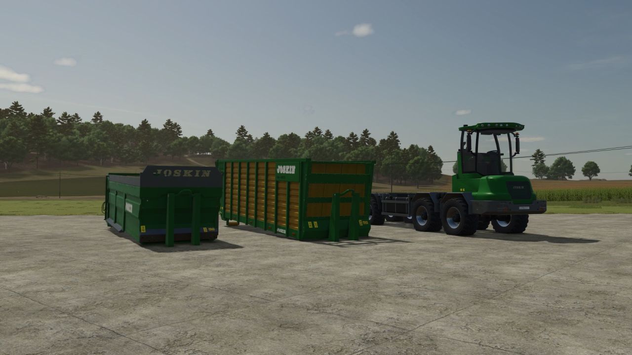 Mocny Pakiet Joskin Cargo Track HKL dla Farming Simulator 25 — 620 KM oraz Moduły do Siana i Obornika