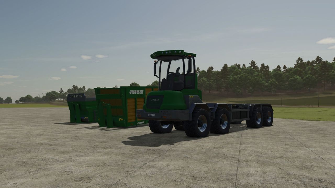 Leistungsstarkes Joskin Cargo Track HKL Paket für Farming Simulator 25 — 620 PS und Module für Silage und Mist