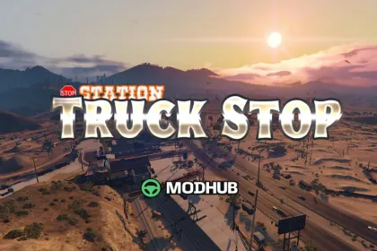 Станція для вантажівок Truck Stop Station для GTA 5 — 2