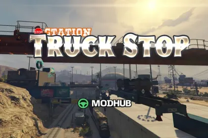 Станція для вантажівок Truck Stop Station для GTA 5 — 4