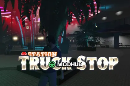 Станція для вантажівок Truck Stop Station для GTA 5 — 5