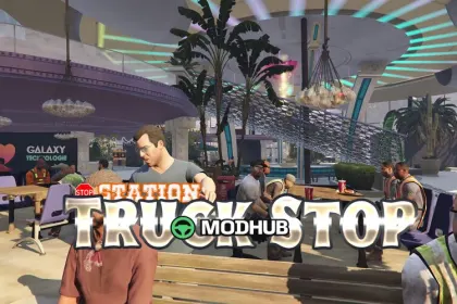 Станція для вантажівок Truck Stop Station для GTA 5 — 6