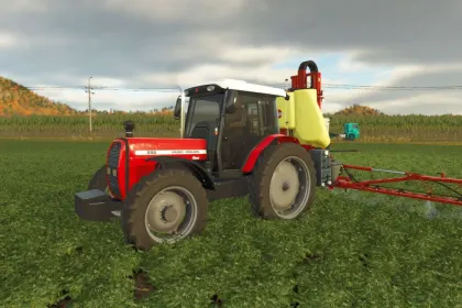 Leistungsstarker Traktor Massey Ferguson 292 Advanced (95–130 PS) für Farming Simulator 25 — 3