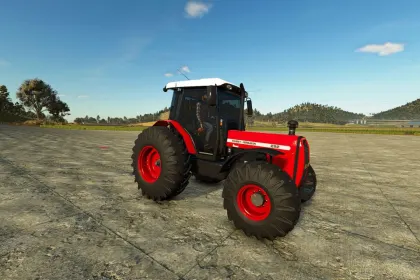 Leistungsstarker Traktor Massey Ferguson 292 Advanced (95–130 PS) für Farming Simulator 25 — 4