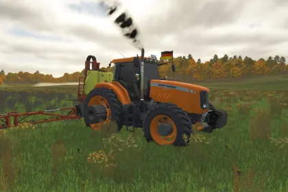 Потужний Трактор Massey Ferguson 7370 — Надійна Класика для Будь-яких Робіт у FS25 — 3