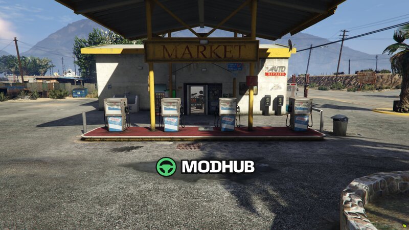 MLO Sandy's Gas Station do GTA 5