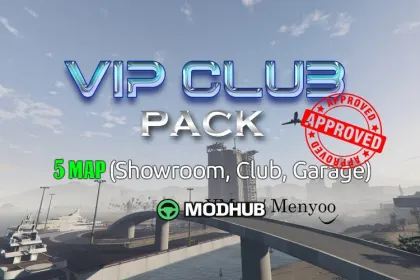 Пакет VIP CLUB Menyoo Ymap для GTA 5