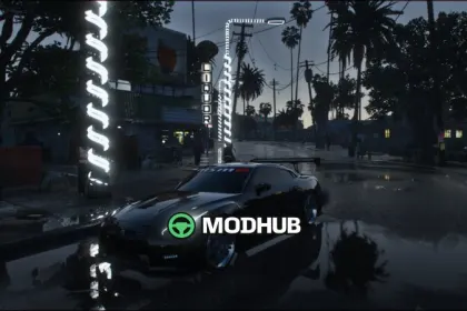 Christmas LED Streetlights Remastered for GTA 5