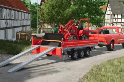 Frontlader Schäffer 222 für Farming Simulator 25 — 2