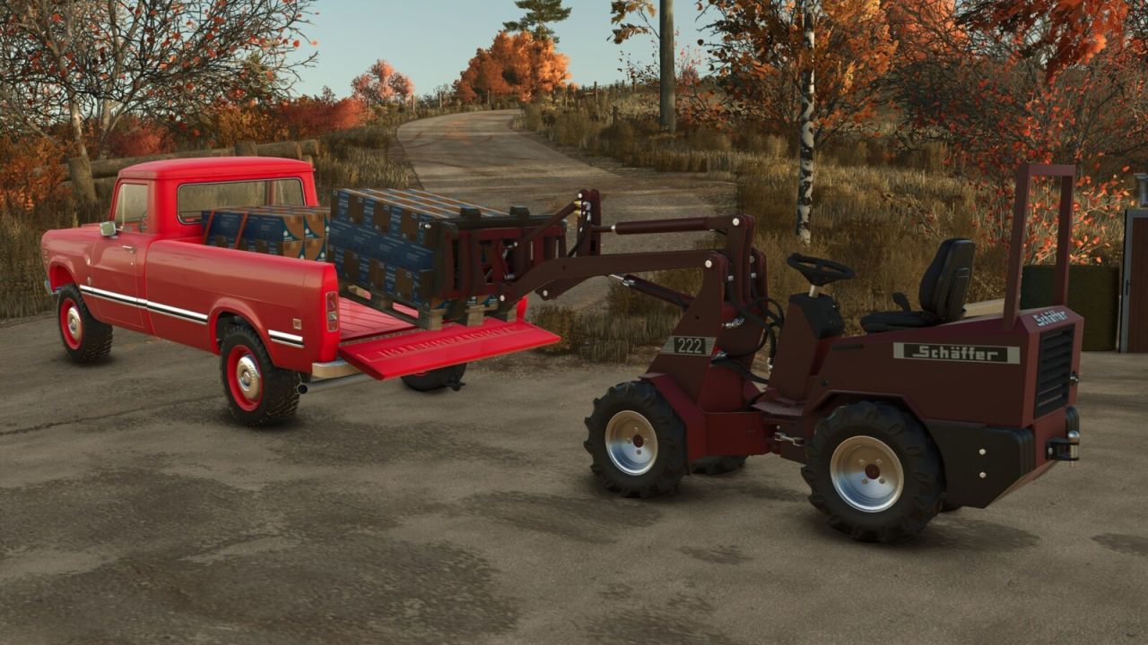 Frontlader Schäffer 222 für Farming Simulator 25