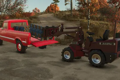 Frontlader Schäffer 222 für Farming Simulator 25 — 4