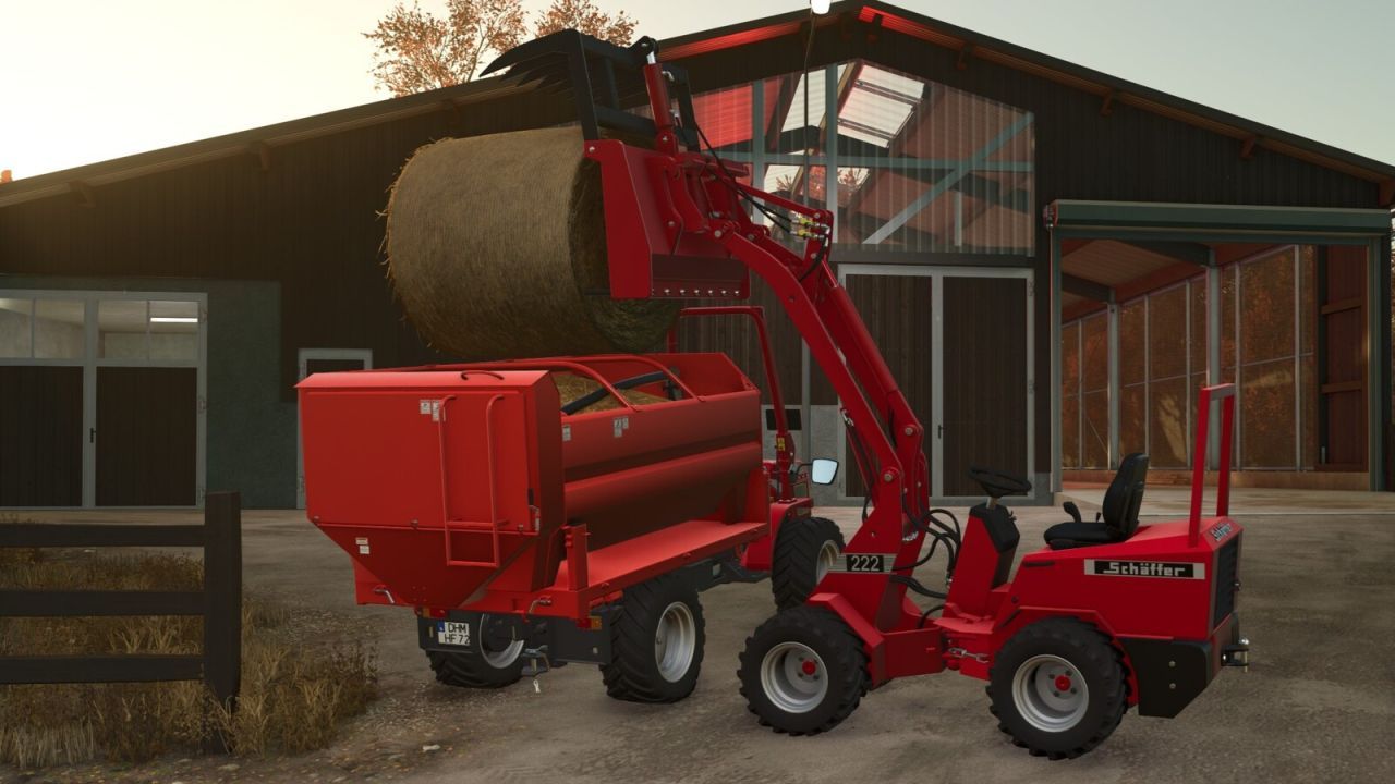 Frontlader Schäffer 222 für Farming Simulator 25