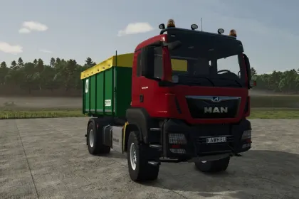 Потужний MAN TGS AgroTruck 500 к.с. для Farming Simulator 25 — Агро Вантажівка з Тюнінгом