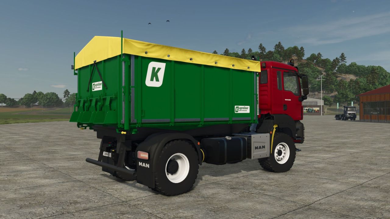 Powerful MAN TGS AgroTruck 500 hp for Farming Simulator 25 — Tuned Agro Truck