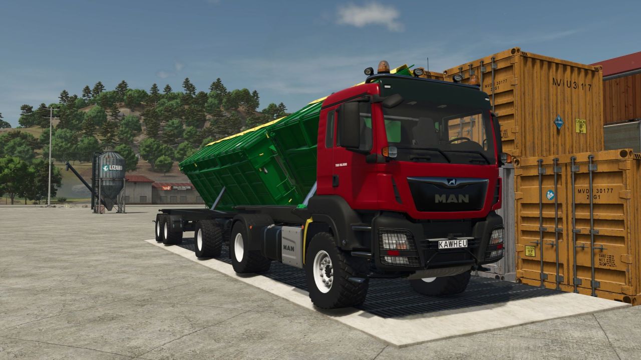 Powerful MAN TGS AgroTruck 500 hp for Farming Simulator 25 — Tuned Agro Truck