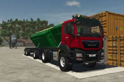 Потужний MAN TGS AgroTruck 500 к.с. для Farming Simulator 25 — Агро Вантажівка з Тюнінгом