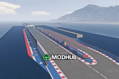 Траса для гонок з ARS Support [Menyoo] для GTA 5