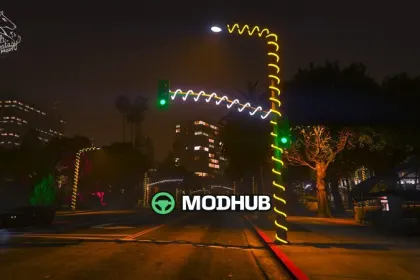 Fes­te Straßenlaternen V v0.1 Beta für GTA 5 — 4