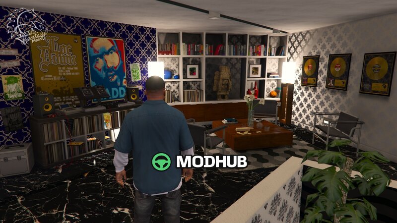 Franklin's Villa Remake v1.0 Interiors for GTA 5