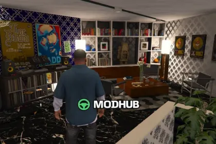 Franklin's Villa Remake v1.0 Interiors for GTA 5 — 2