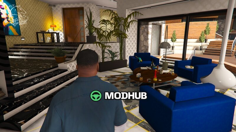 Franklin's Villa Remake v1.0 Interiors for GTA 5