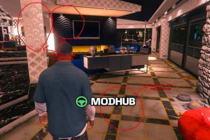 Franklin's Villa Remake v1.0 Interiors for GTA 5 — 4