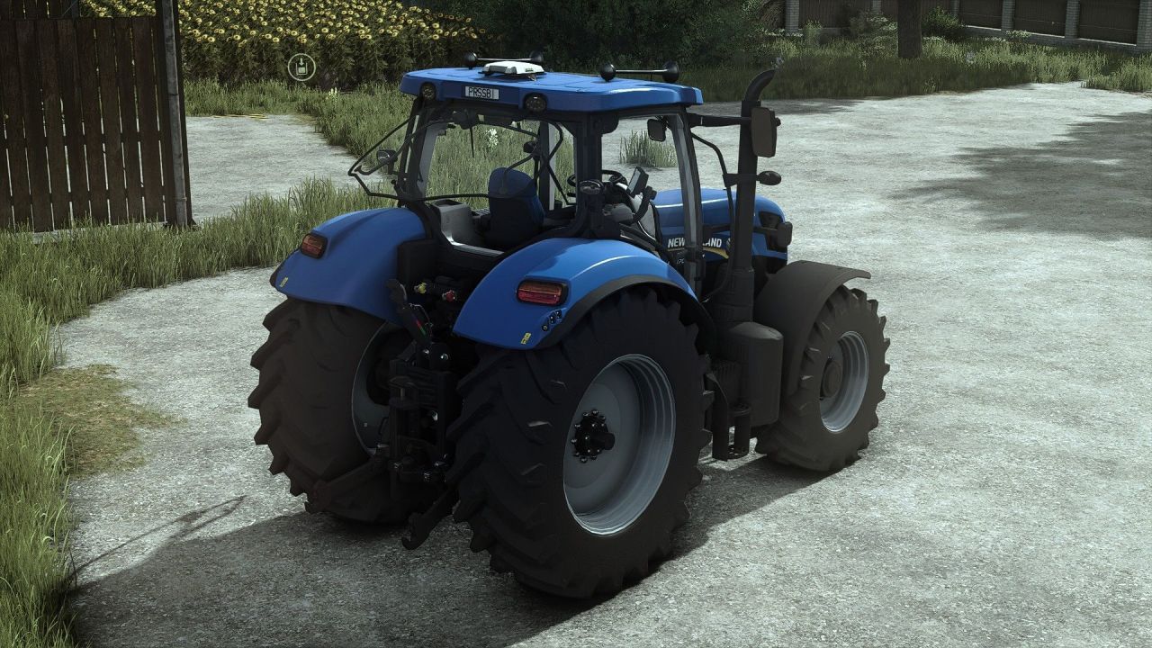 Легендарний Трактор New Holland T7 2011 OpenPipe для FS25 — BlowOff Звук і Реалістичні Налаштування
