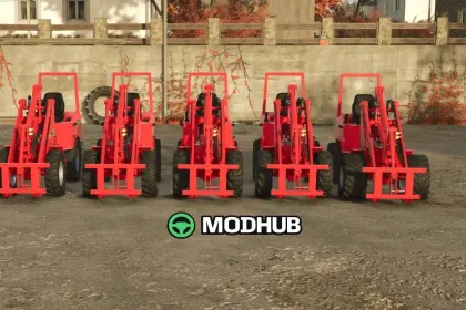 Frontlader Schäffer 222 v1.0 für FS25 — 3