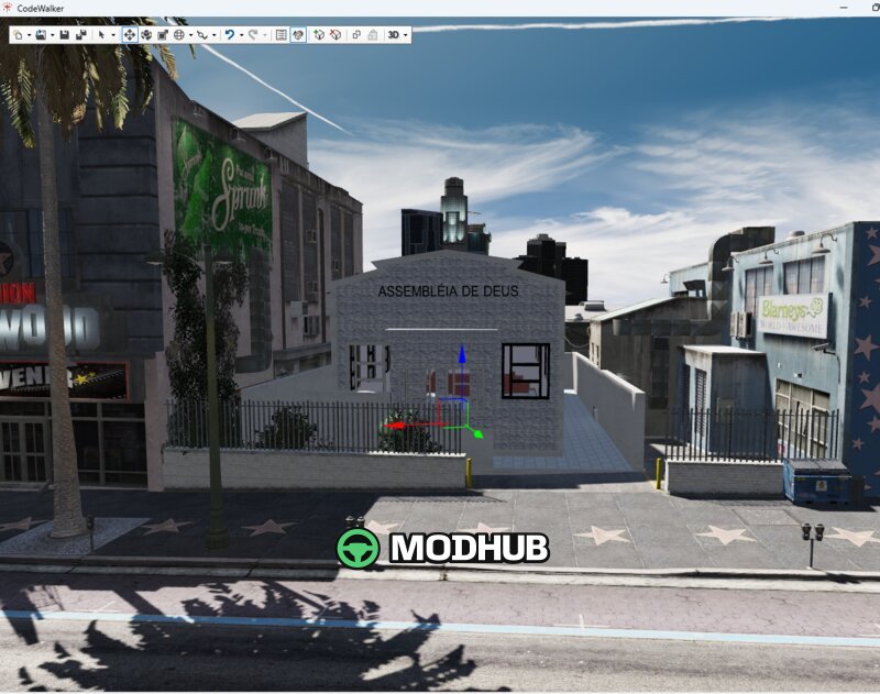 Assembleia De Deus church for GTA 5