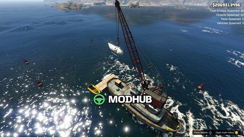 Titanic Underwater exploration for GTA 5
