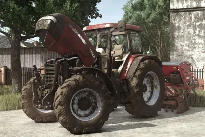 Потужний Трактор Case IH MXM 190 для FS25 — 235 к.с., GPS та Precision Farming — 1