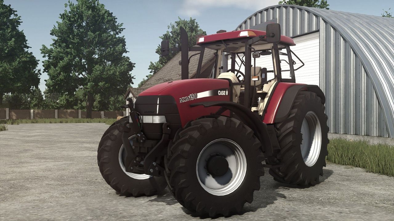 Потужний Трактор Case IH MXM 190 для FS25 — 235 к.с., GPS та Precision Farming
