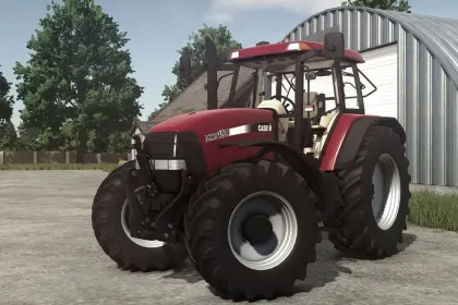 Потужний Трактор Case IH MXM 190 для FS25 — 235 к.с., GPS та Precision Farming — 2