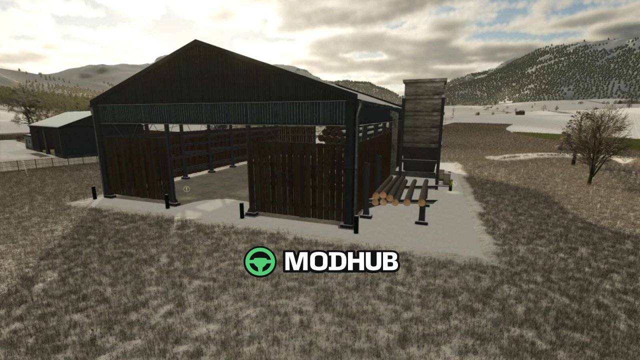 Lumber Storage for FS25