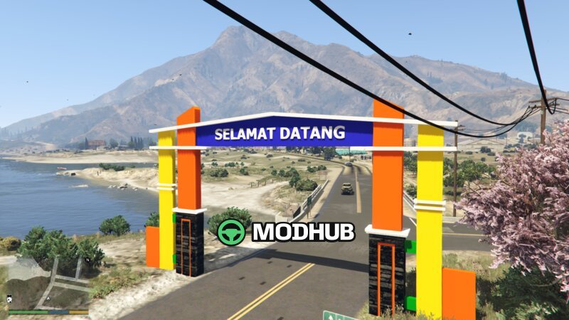Ворота Gapura Indonesia для GTA 5